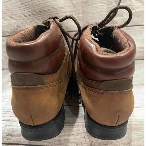 Vintage Dexter Walkmocs Hiking Boots Made In USA Women's Size 8.5 Wide U.S. - Picture 7 of 10